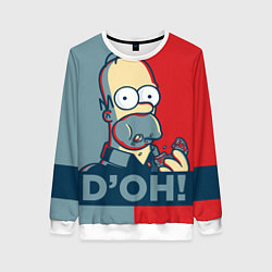 Женский свитшот Homer Simpson DOH!