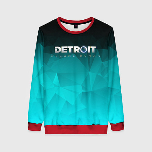 Женский свитшот Detroit: Become Human / 3D-Красный – фото 1