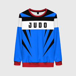 Свитшот женский Judo Fighter, цвет: 3D-красный