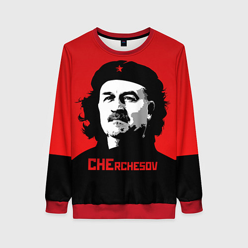 Женский свитшот Che Rchesov / 3D-Красный – фото 1