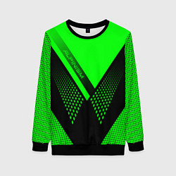 Женский свитшот Alpinism: Acid Green