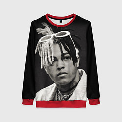 Свитшот женский XXXTentacion, цвет: 3D-красный