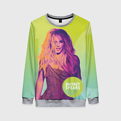 Свитшот женский Britney Spears, цвет: 3D-меланж