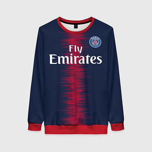 Женский свитшот FC PSG Mbappe 18-19 / 3D-Красный – фото 1