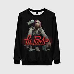 Свитшот женский Lil Pump, цвет: 3D-черный