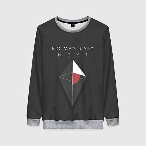 Женский свитшот No Man’s Sky: Next / 3D-Меланж – фото 1
