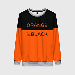 Свитшот женский Orange Is the New Black цвета 3D-меланж — фото 1