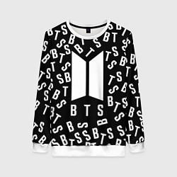 Свитшот женский BTS: Black Style, цвет: 3D-белый