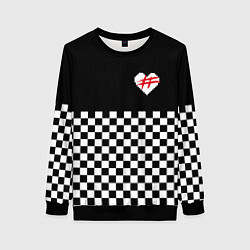 Женский свитшот ФРЕНДЗОНА: ЧБ