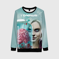 Свитшот женский I-ZOMBIE large, цвет: 3D-черный