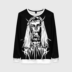 Свитшот женский Ghostemane: Devil, цвет: 3D-белый