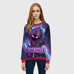 Свитшот женский Fortnite, цвет: 3D-красный — фото 2