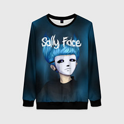 Свитшот женский Sally Face, цвет: 3D-черный