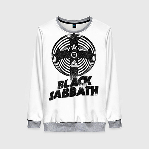 Женский свитшот Black Sabbath / 3D-Меланж – фото 1