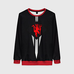 Свитшот женский MUFC, цвет: 3D-красный