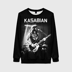 Свитшот женский Kasabian Vocal, цвет: 3D-черный