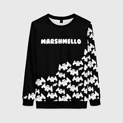 Свитшот женский Marshmello: Dark Side, цвет: 3D-черный