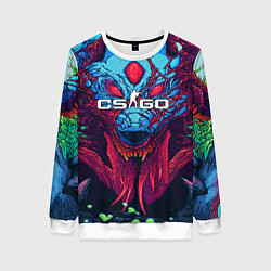 Женский свитшот CS:GO Hyper Beast