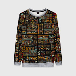 Женский свитшот Этнический орнамент - Африка