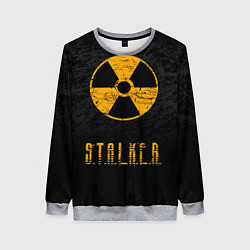 Свитшот женский STALKER: Radioactive, цвет: 3D-меланж