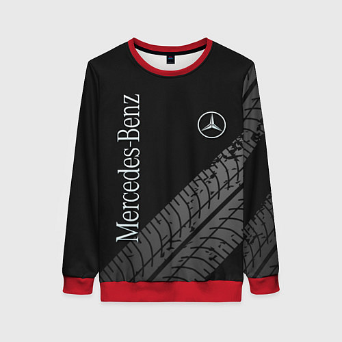 Женский свитшот Mercedes AMG: Street Style / 3D-Красный – фото 1