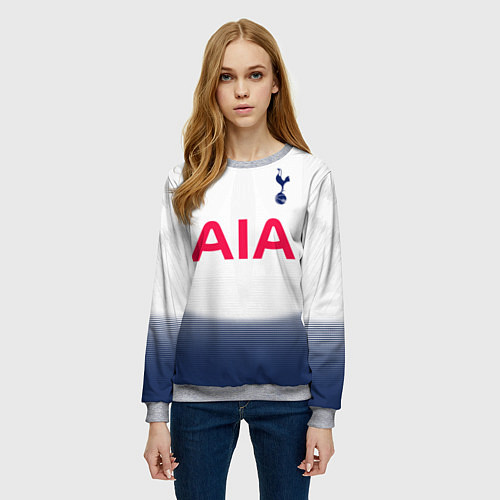 Женский свитшот FC Tottenham: Dele Alli Home 18-19 / 3D-Меланж – фото 3