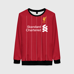 Свитшот женский FC Liverpool: Shaqiri Home 19-20, цвет: 3D-черный