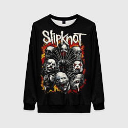 Женский свитшот Slipknot: Faces