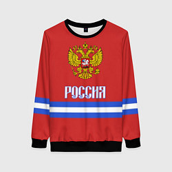 Женский свитшот Хоккей: Россия