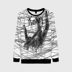 Свитшот женский Korn: The Nothing, цвет: 3D-черный