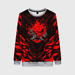 Свитшот женский CYBERPUNK 2077, цвет: 3D-меланж