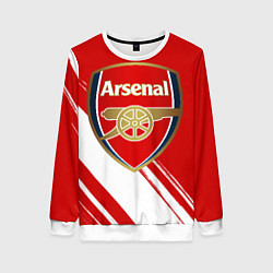 Свитшот женский Arsenal, цвет: 3D-белый