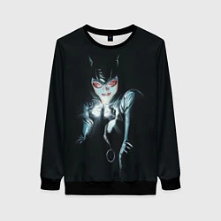 Свитшот женский Catwoman, цвет: 3D-черный