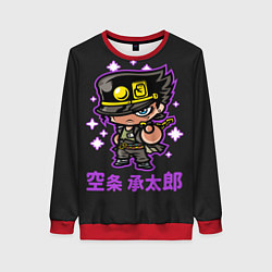 Свитшот женский Приключения ДжоДжо, цвет: 3D-красный