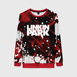 Свитшот женский Linkin Park, цвет: 3D-красный