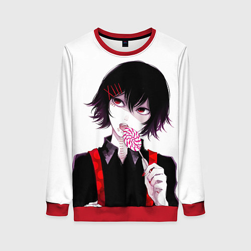 Женский свитшот Сузуя Джузо / 3D-Красный – фото 1