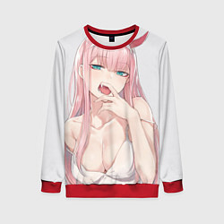 Свитшот женский Ahegao, цвет: 3D-красный