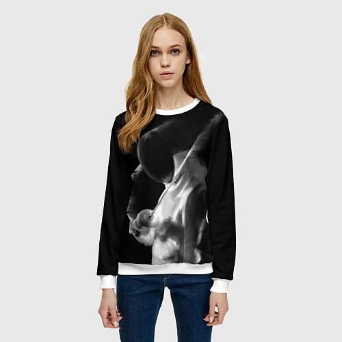 Женский свитшот Fencer / 3D-Белый – фото 3