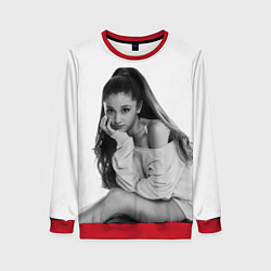 Свитшот женский Ariana Grande Ариана Гранде, цвет: 3D-красный