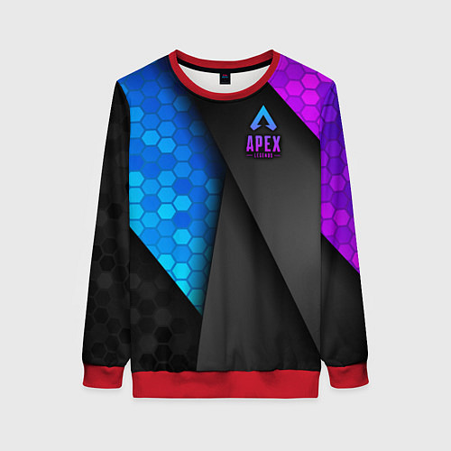 Женский свитшот Apex Legends / 3D-Красный – фото 1