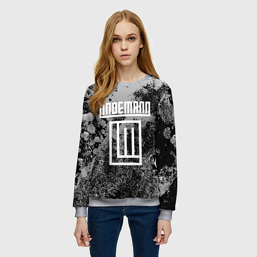 Женский свитшот LINDEMANN / 3D-Меланж – фото 3