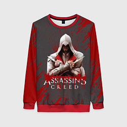 Свитшот женский Assassin’s Creed, цвет: 3D-красный