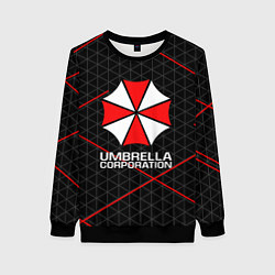 Свитшот женский UMBRELLA CORP, цвет: 3D-черный