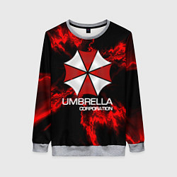 Свитшот женский UMBRELLA CORP, цвет: 3D-меланж