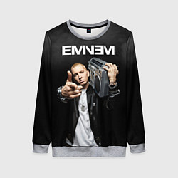 Свитшот женский EMINEM, цвет: 3D-меланж