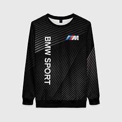 Свитшот женский BMW, цвет: 3D-черный