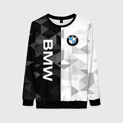 Свитшот женский BMW, цвет: 3D-черный