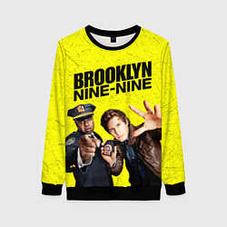 Свитшот женский Brooklyn Nine-Nine, цвет: 3D-черный