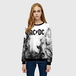 Свитшот женский ACDC, цвет: 3D-черный — фото 2