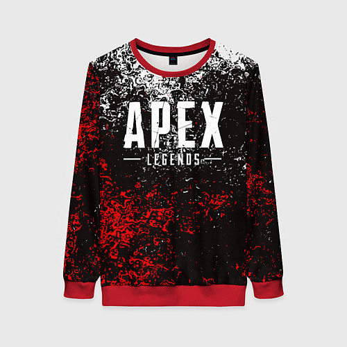 Женский свитшот APEX LEGENDS / 3D-Красный – фото 1